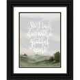 thumbnail image 1 of House Fenway 25x32 Black Ornate Wood Framed with Double Matting Museum Art Print Titled - Start Each Day, 1 of 4