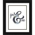 thumbnail image 1 of House Fenway 25x32 Black Ornate Wood Framed with Double Matting Museum Art Print Titled - You And Me, 1 of 4