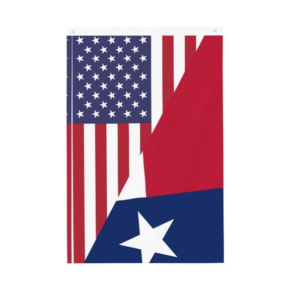 House Flag America Texas Flag Garden Flag Decorative House Yard Double Sided Flag For Decoration (2x3ft)