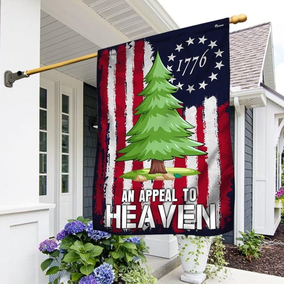 House Flag An Appeal To Heaven 1776 Pine Tree, Liberty, 28x40 POLE NOT INCLUDED