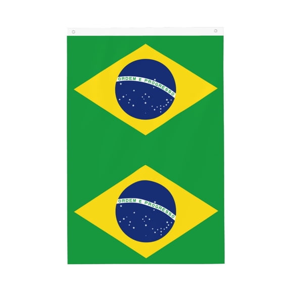 House Flag Flag Of Brazil Garden Flag Decorative House Yard Double Sided Flag For Decoration (2x3ft)