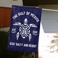 thumbnail image 1 of House Flag Gulf of Mexico Stay Salty and Resist, Coastal Style, 28x40 POLE NOT INCLUDED, 1 of 5