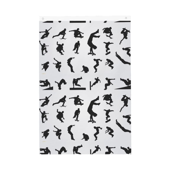 House Flag Runningway Cool Parkour Sports Extreme Garden Flag Decorative House Yard Double Sided Flag For Decoration (2x3ft)