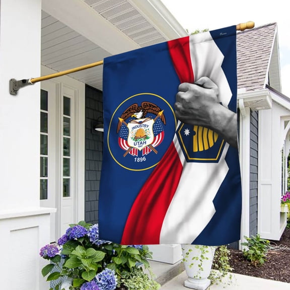 House Flag Utah State, Beehive State Pride, 28x40 POLE NOT INCLUDED