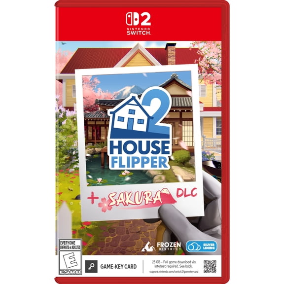 House Flipper 2 + Sakura DLC - Nintendo Switch 2 Game