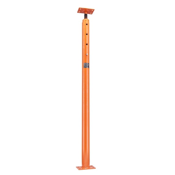 House Floor Jack 18000 lbs Max Load Capacity 56 to 100 Inch Height Range Adjustable Support Beam Telescoping Steel Jack for Basement Leveling and Temporary Lift Support