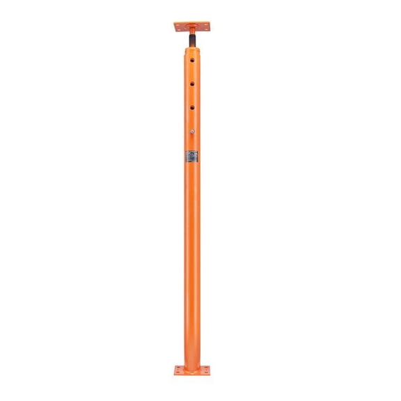 House Floor Jack, 53"-93" Height Range, 18000 lbs Max Load Capacity, Adjustable Support Beam Basement Jack Post Pole for Leveling, Lift Support Steel Telescoping Jack Post for Temporary Support