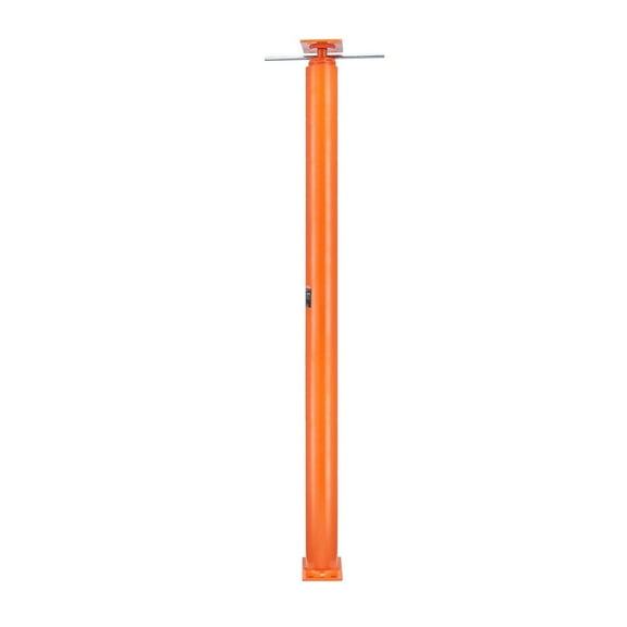 House Floor Jack 54 to 150 Inch Height Range 11200 lbs Max Load Capacity Adjustable Support Beam Basement Jack Post Pole for Leveling Lift Support Steel Telescoping Jack for Temporary Support