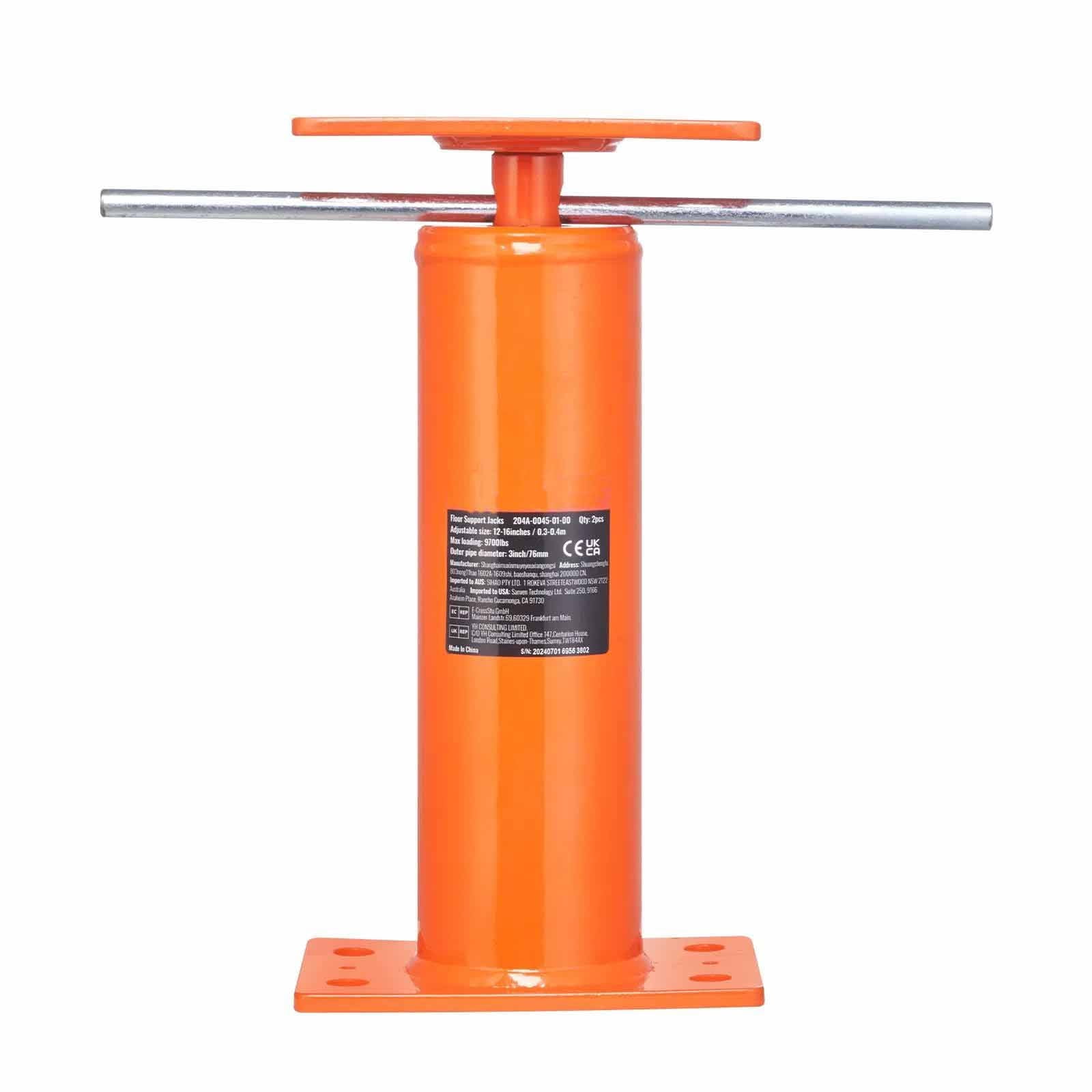 House Floor Jack, Adjustable Support Beam Basement Jack Post Pole for ...