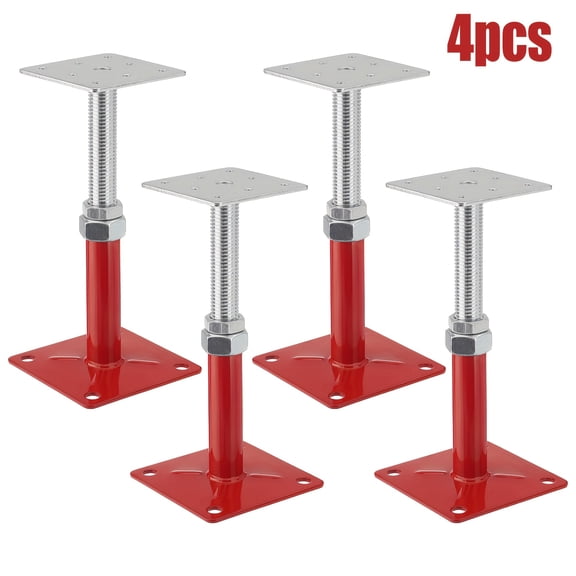 House Floor Jacks Adjustable Screw Jacks Post, Foundation Jacks for Leveling The Basement Floor, 5-8" Load Capacity 5000lbs 8pcs/4pcs/2pcs