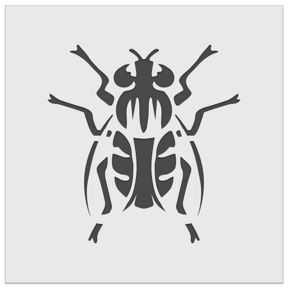 House Fly Flies Insect Pest Bug DIY Cookie Wall Craft Stencil - 5.5 Inch