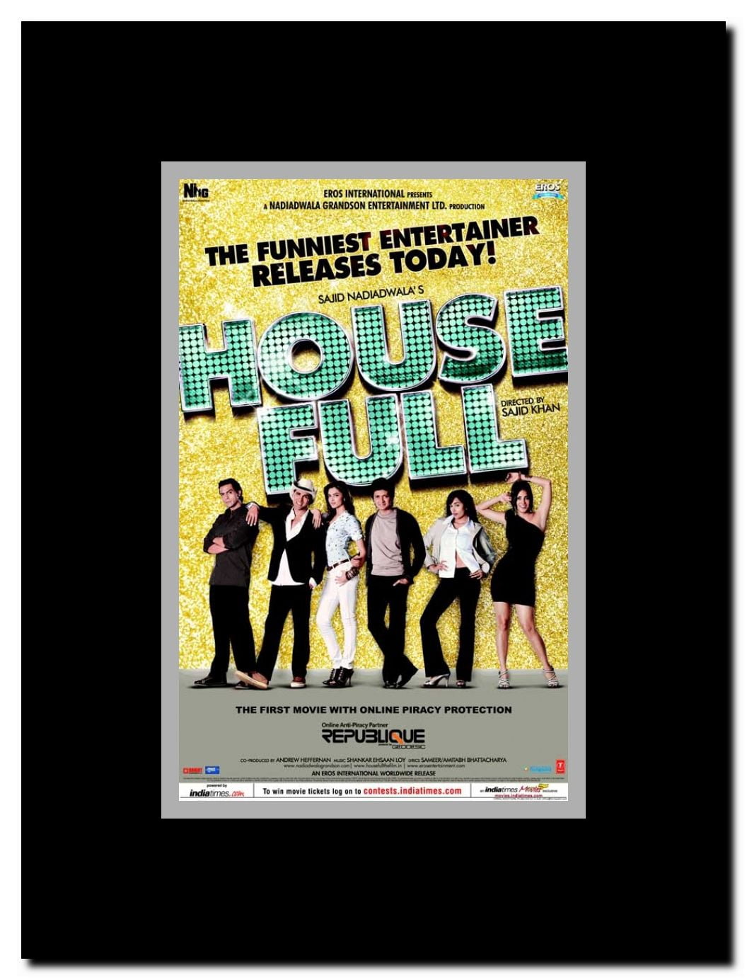 House Full Framed Movie Poster