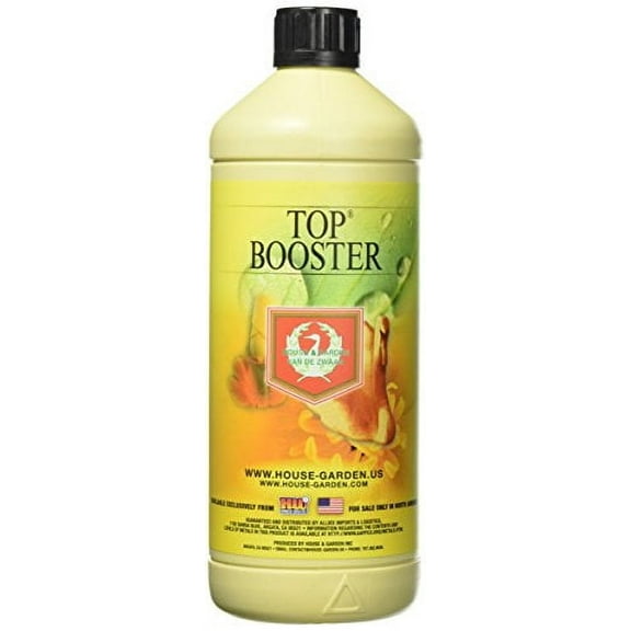 House & Garden HGC749704 Top Booster Hydroponic Nutrient Fertilizer, 1 L, Natural