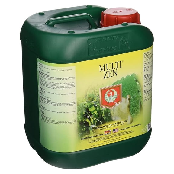 House & Garden Multi Zen Fertilizer - 5L | Soil Conditioner & Enzyme Booster for Flowering Plants | Promotes Root Health, Immune Strength & New Growth