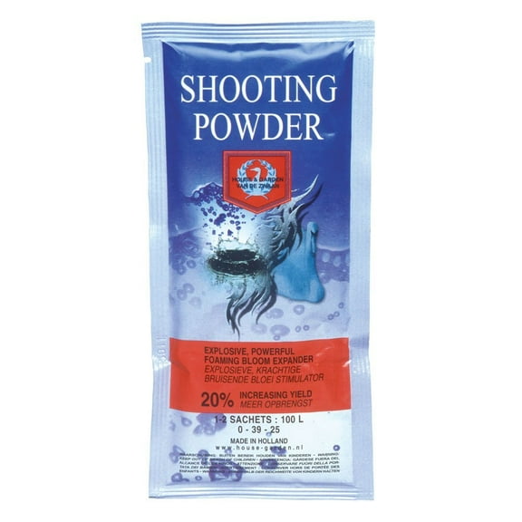 House & Garden Shooting Powder - Sachet, Explosive and powerful foaming bloom expander By House and Garden
