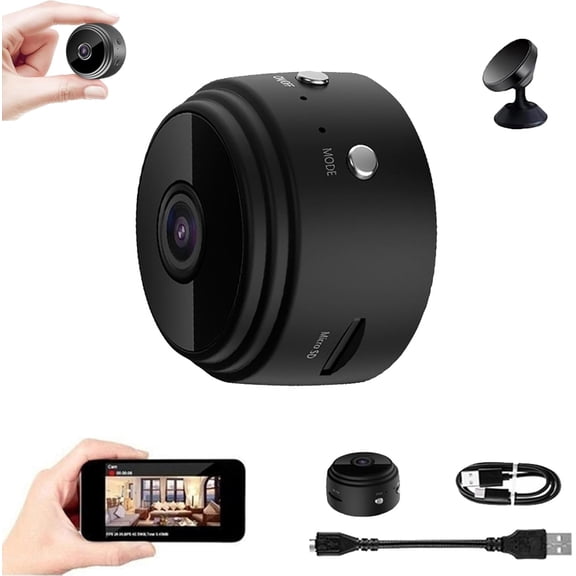 House Guard Security Camera, Houseguard Security Camera, Guard House Security Camera, Security Cameras, 1080p HD Wireless Cameras for Home Security (black No Memory Card)