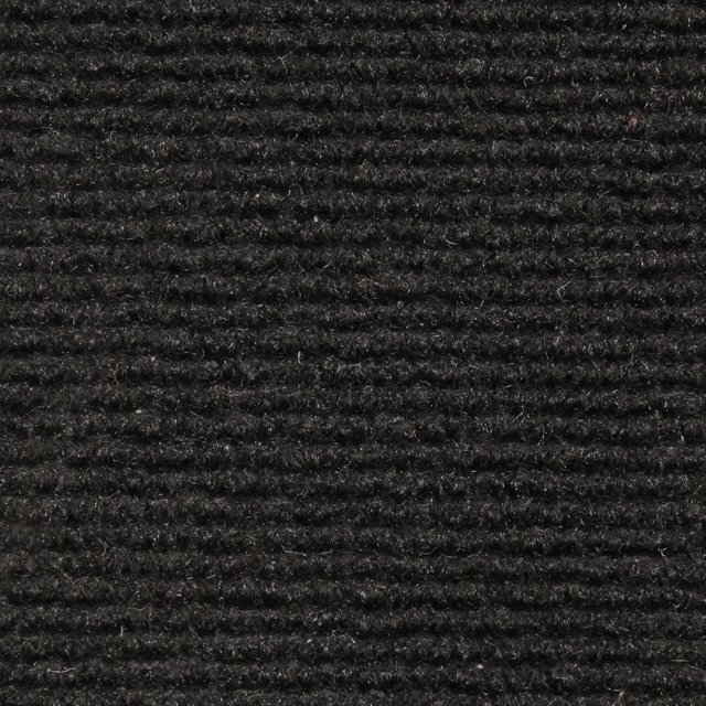 Waterproof Indoor/Outdoor Carpet - Black 6' x 20' with Rubber Marine ...