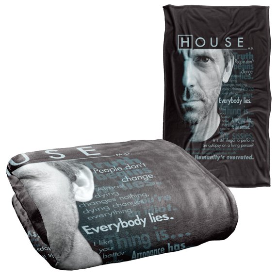 House Houseisms Silky Touch Super Soft Throw Blanket 36" x 58"