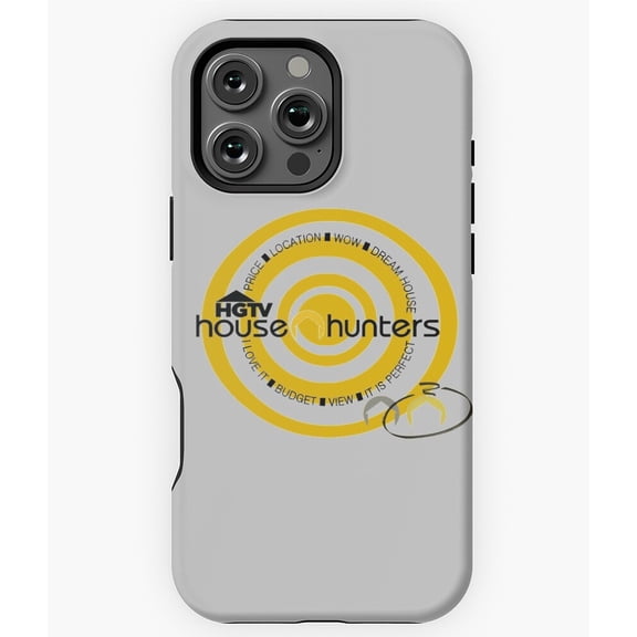 House Hunters TV Show Parody Logo M3636 Phone Case for iPhone 17 16 15 14 13 12 11 Pro Max