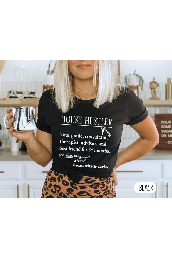 House Hustler Definition Shirt, Funny Real Estate Shirt, Hustler Shirt, Real Estate Shirt For Hustler, Real Estate Agent Gift, Broker