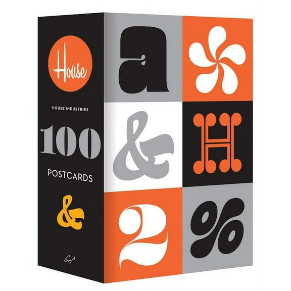 House Industries 100 Postcards (Cards)