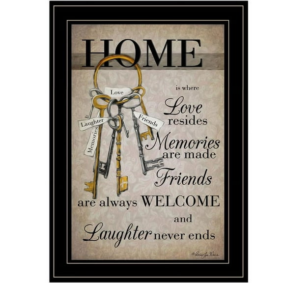 House Keys by RobinLee Vieira Printed Wall Art Wood Multi-Color