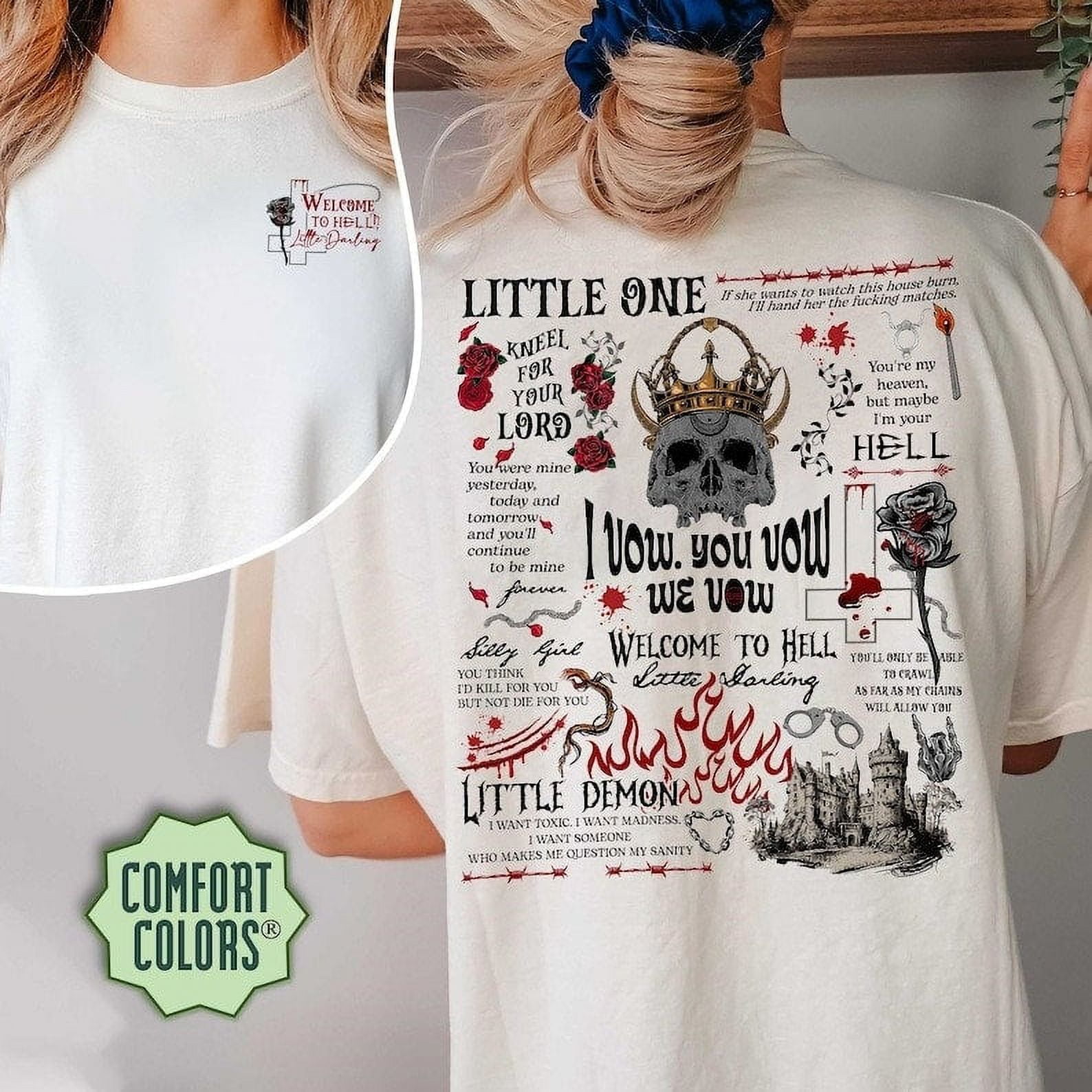 House of Lords Comfort Colors Shirt, The Ritual Book Shirt, Dark