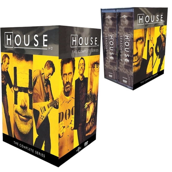 House MD M.D. Complete Series DVD Box Set (Seasons 1-8) 41Disc Box Set