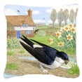 thumbnail image 1 of House Martin by Sarah Adams Canvas Decorative Pillow, 1 of 1