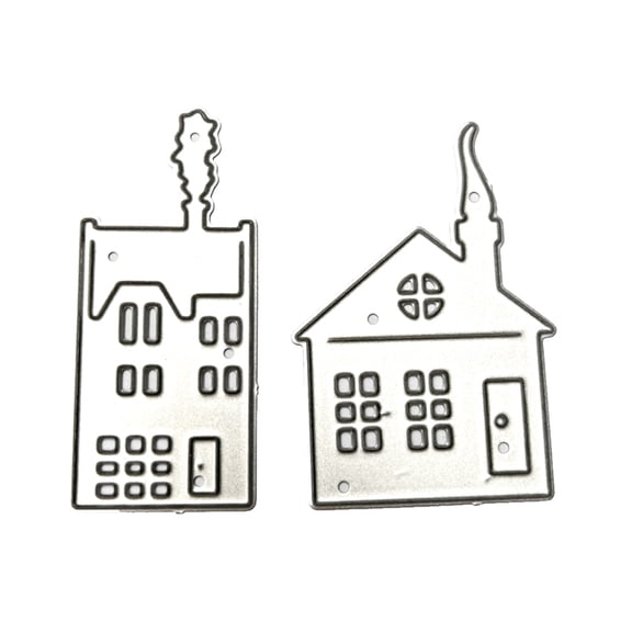 House Metal Cutting Dies Embossing Template Stencil Scrapbooking Card Die Cuts