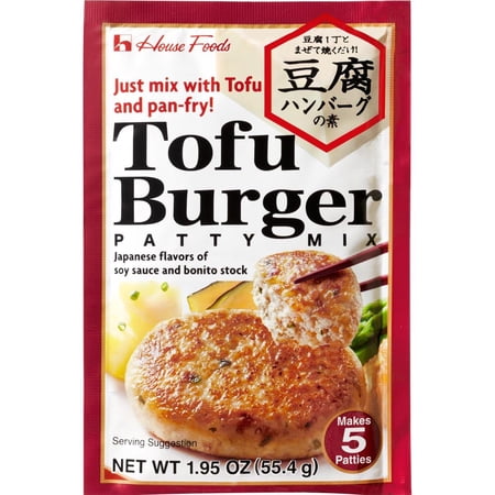 House Mix Tofu Burger Patty Mix, 1.95 oz Packet