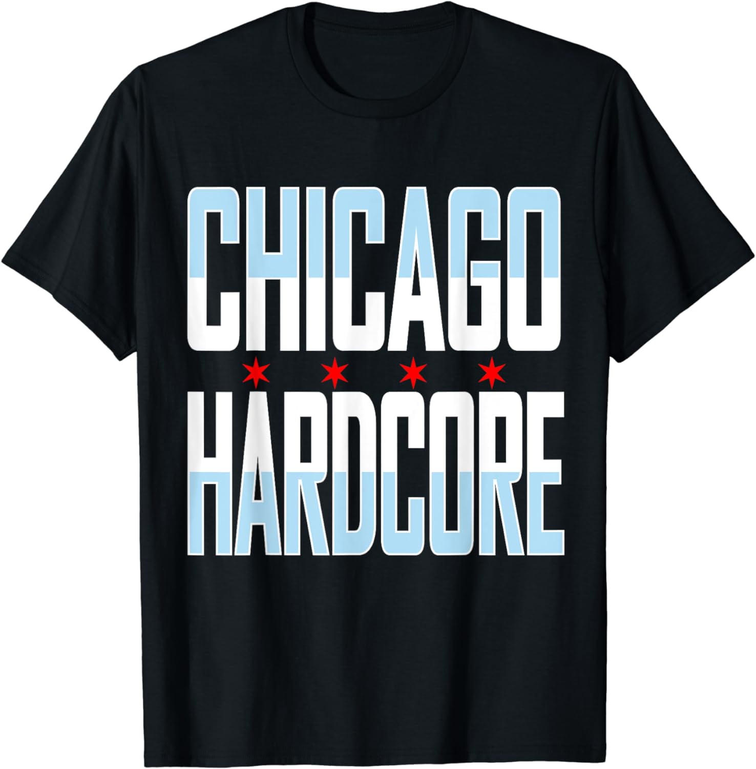 House Music Festival - Chicago Flag Hardcore House Music T-Shirt ...