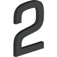thumbnail image 1 of House Number 2 with Risers (E Series) - Matte Black, 1 of 2