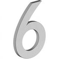 thumbnail image 1 of House Number 6 with Risers (B Series) - Stainless Steel, 1 of 1