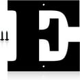 thumbnail image 1 of House Numbers, House Address Letters and Numbers for Outside Signs - Metal Letters Door Numbers Signage Street Address Plaque for Garden Door Mailbox Dr (Letter E), 1 of 6