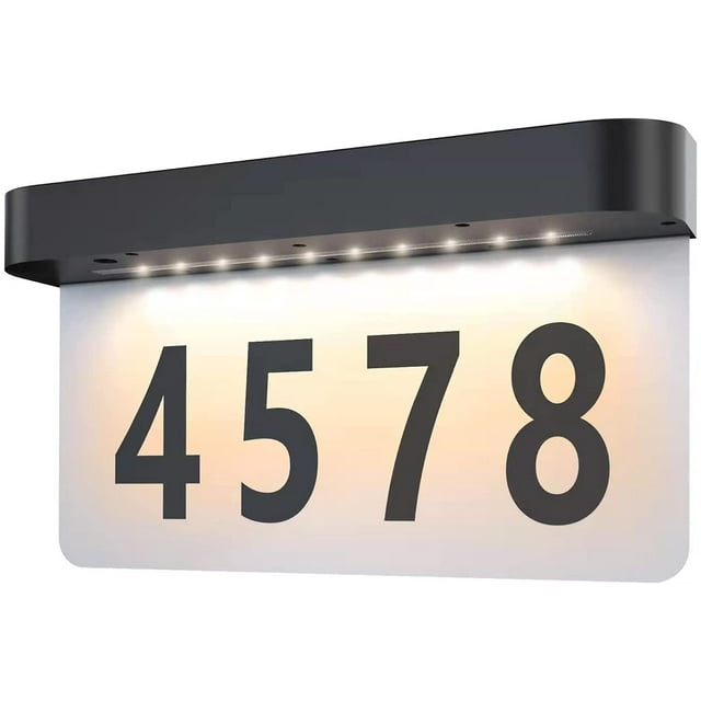 House Numbers for Outside, Address Numbers for Houses,Solar Address