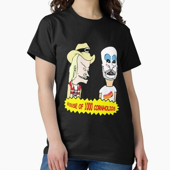 House Of 1000 Cornholios Beavis-And-Butthead H46244 Unisex T-Shirt, Up to 5XL Available