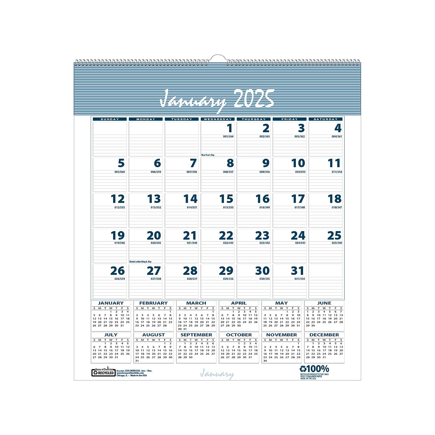 Amazon.com : House of Doolittle 2025 Monthly Calendar