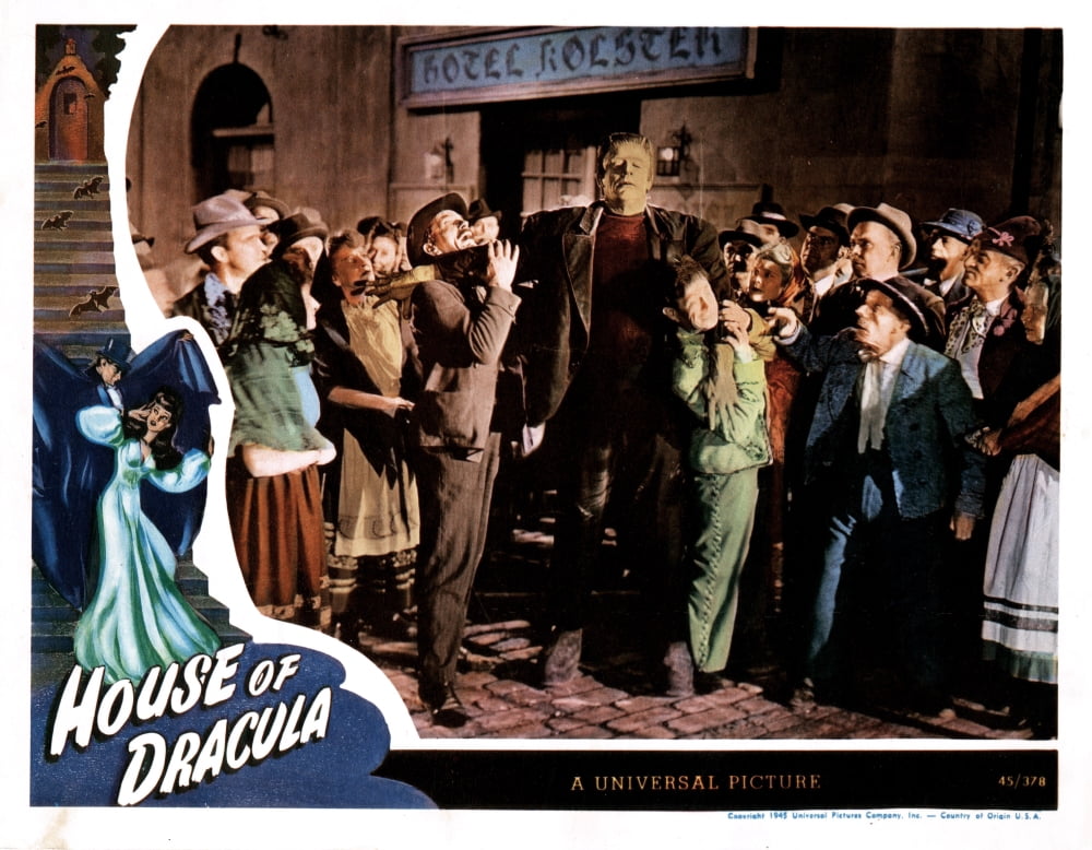 House Of Dracula Canvas Art - (28 x 22)