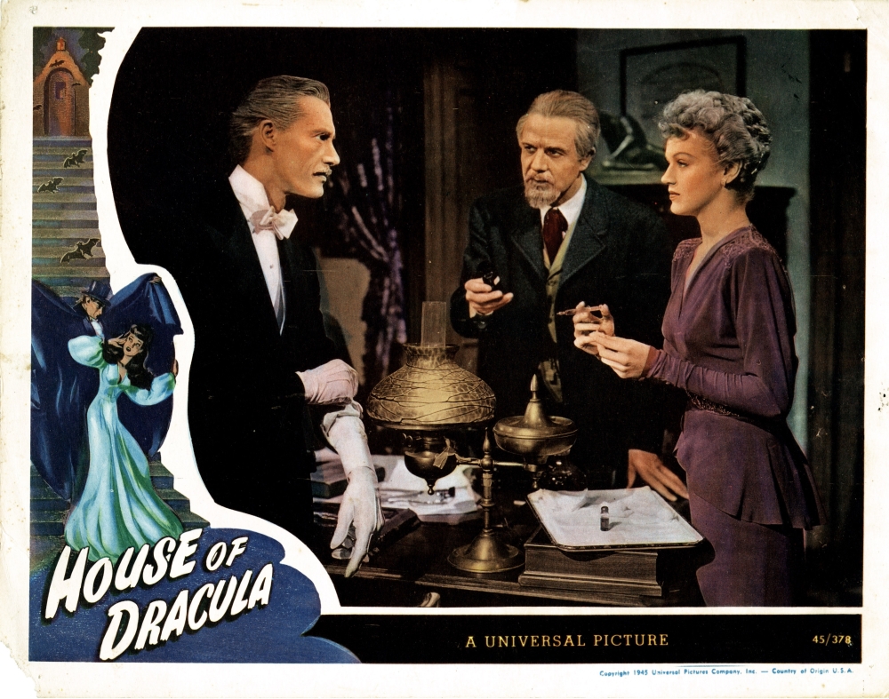 House Of Dracula Canvas Art - (28 x 22)