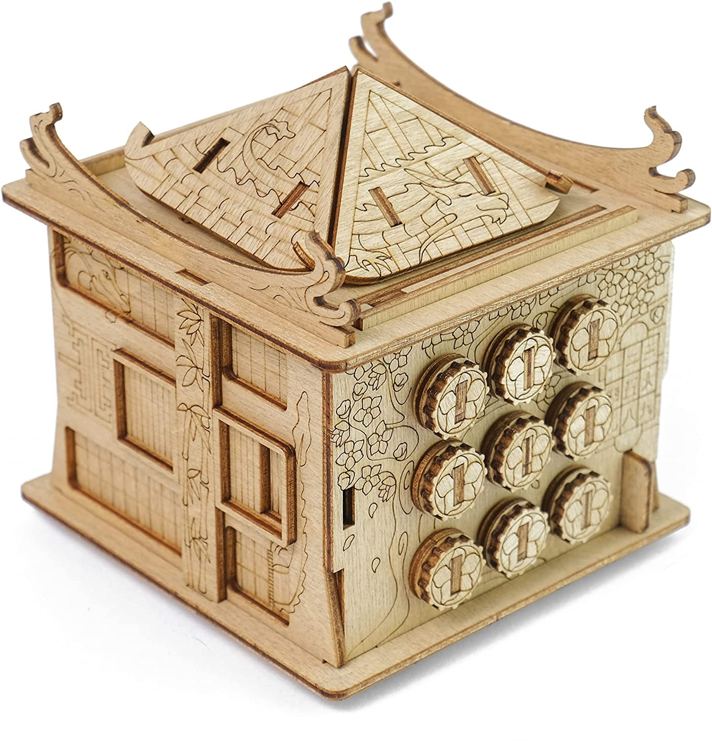 House Of Dragon Box - Wooden Puzzle Box Escape Room Experience