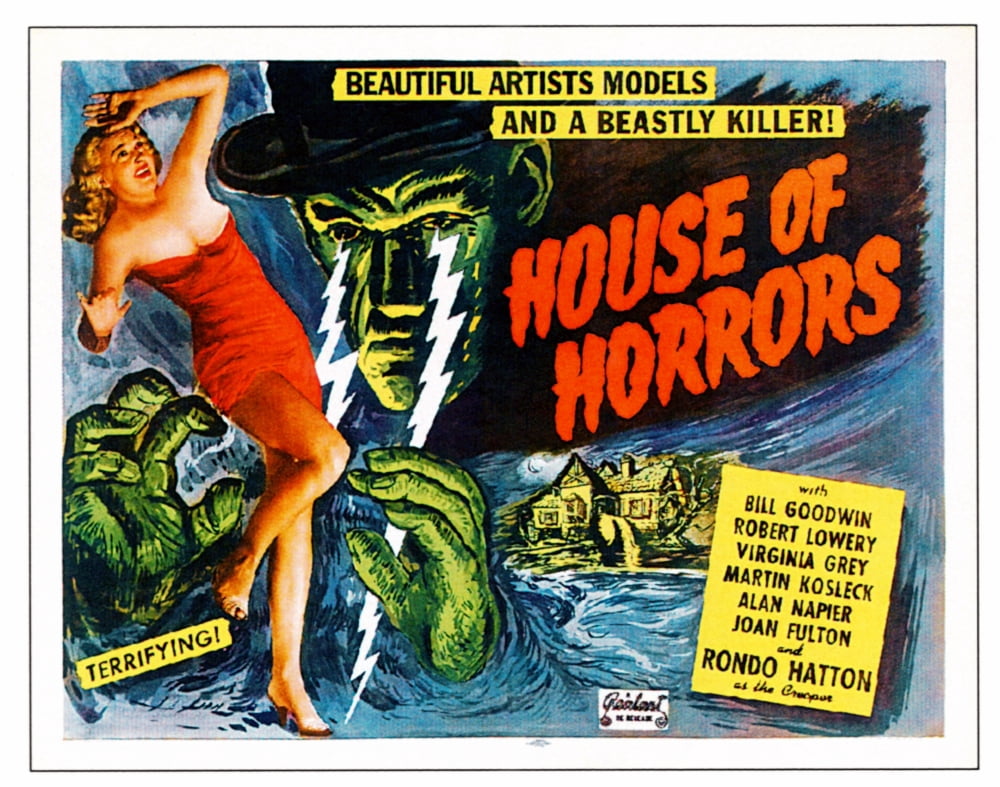 House Of Horrors Canvas Art - (28 x 22)