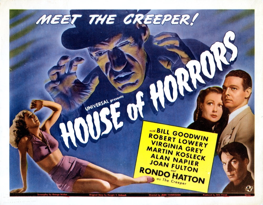 House Of Horrors U Canvas Art - (28 x 22)