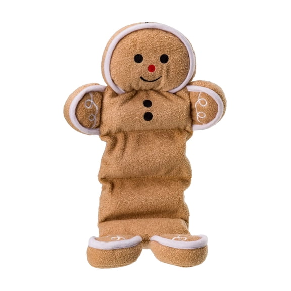 House Of Paws Gingerbread Dog Squeak Toy