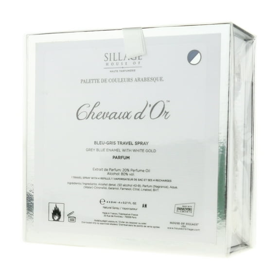 House Of Sillage 'Chevaux D'Or' Parfum Bleu-Gris Travel Spray Set