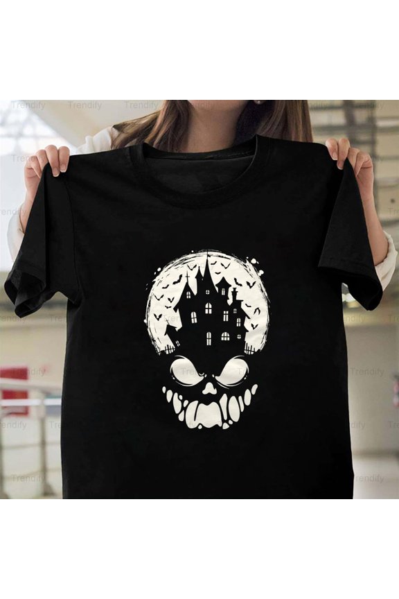 House Of Terror Funny Horror Sarcastic Humor Quote Unisex T-Shirt, up to size 5XL