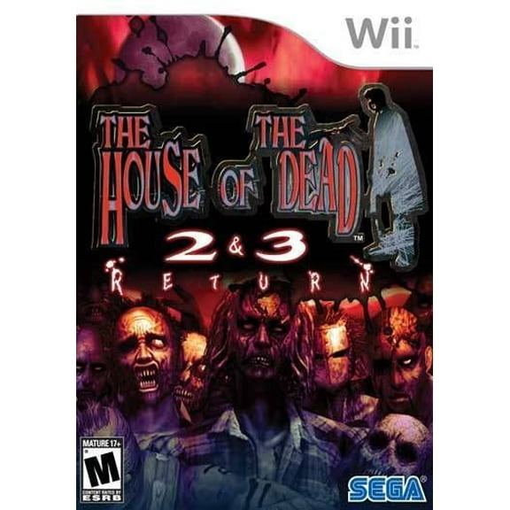 House Of The Dead 2 & 3 Return, SEGA, Nintendo Wii, 00010086650167