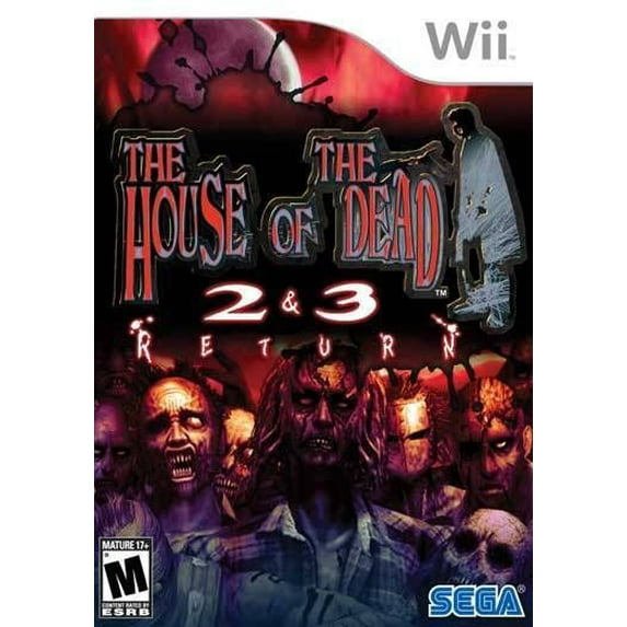 House Of The Dead 2 & 3 Return, SEGA, Nintendo Wii, 00010086650167