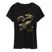 House of the Dragon - House of the Dragon Grid - Womens Short Sleeve Graphic T-Shirt