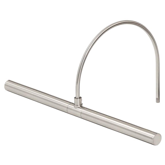 House of Troy Advent Profile LED 16" Satin Nickel Plug-In Picture Lights
